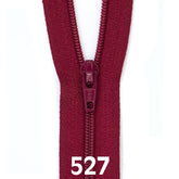 Rits 40 cm | YKK spiraal 3 | 527 bordeaux rood Rits RITS - YKK - 3 - 40CM - 527 - BORDEAUX ROOD